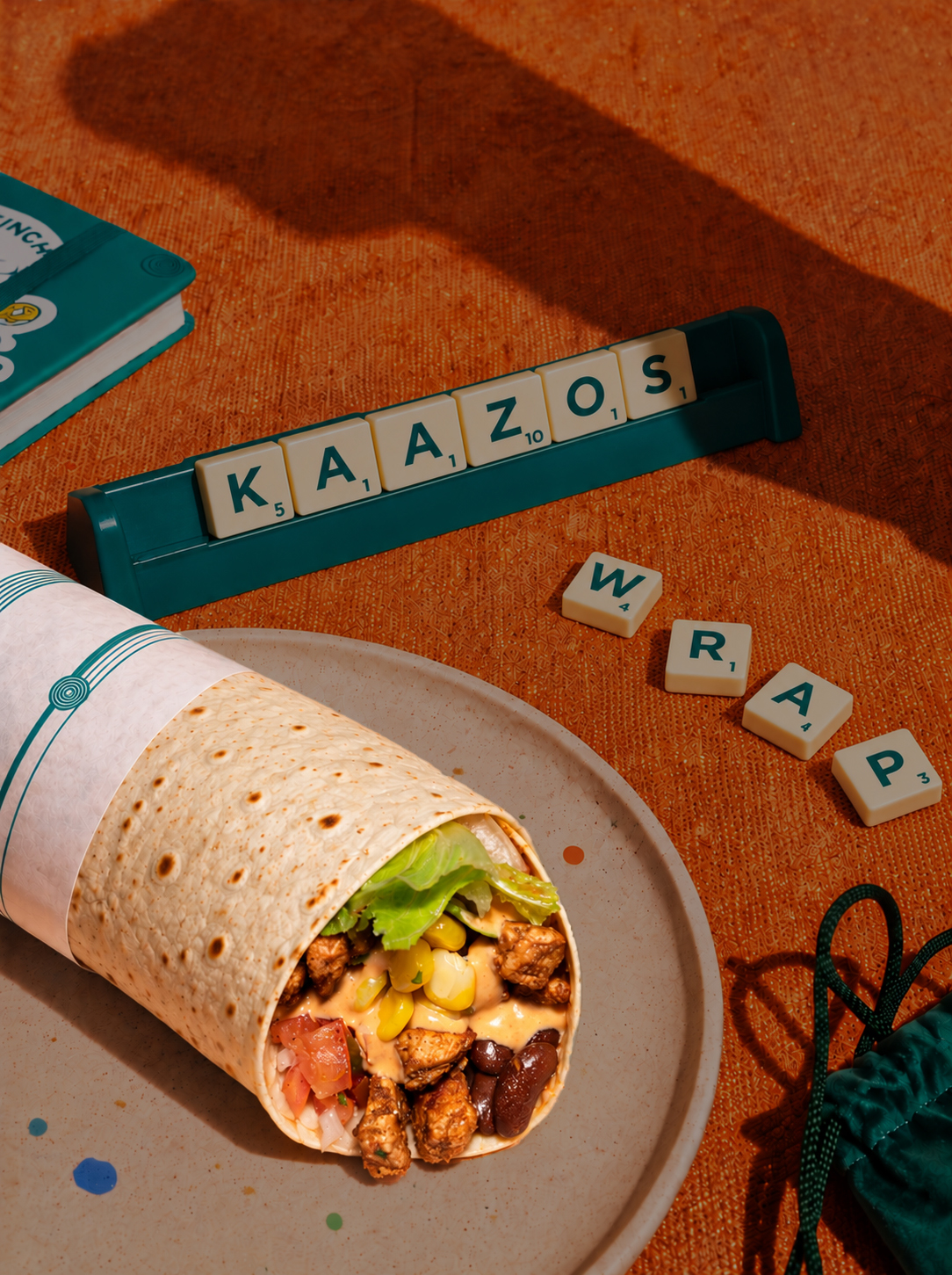 Kaazos Signature Handcrafted Burrito Wrap