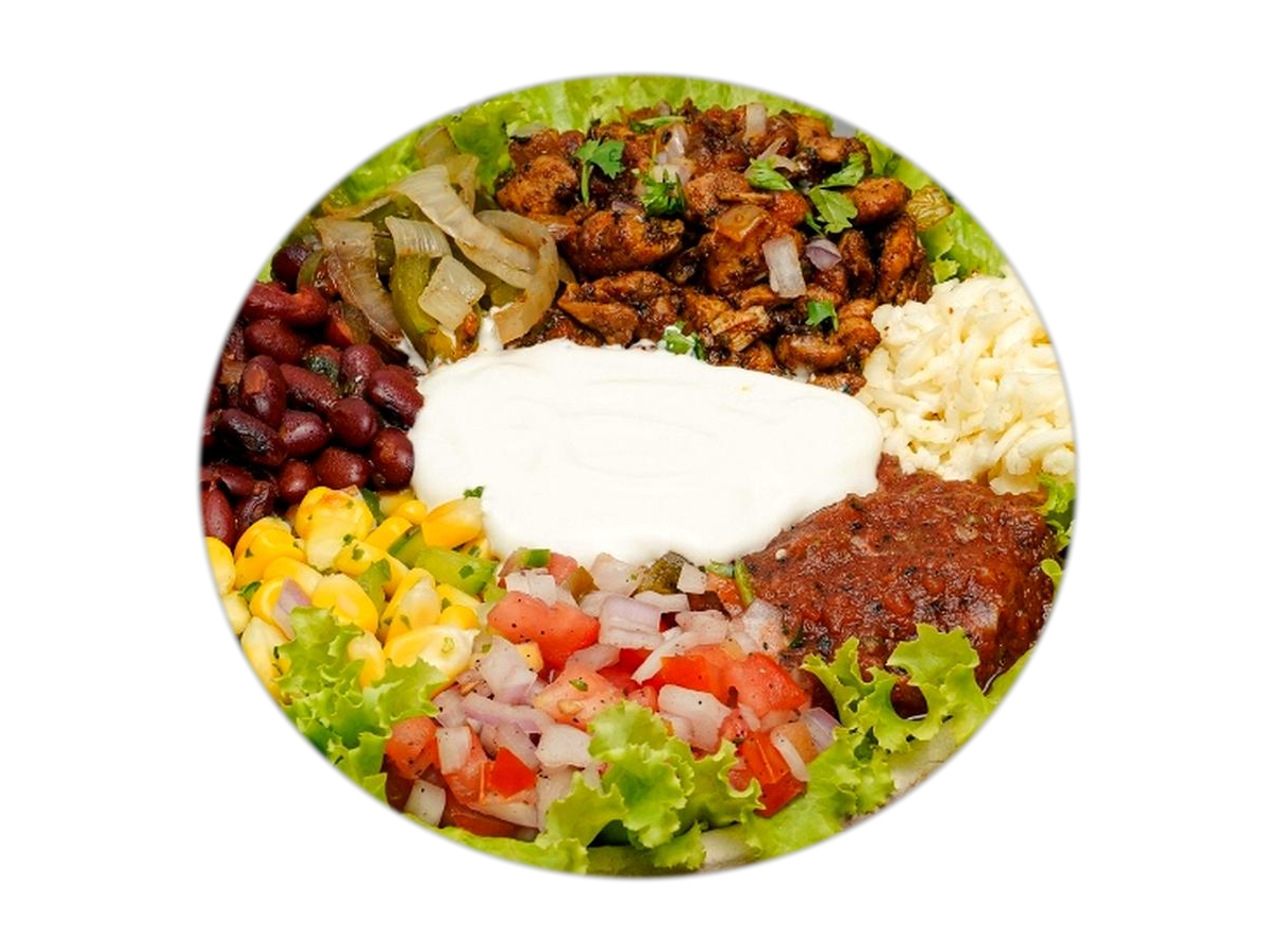 Handcrafted Fiesta Fajita Rice Bowl with Grilled Spiced Chicken