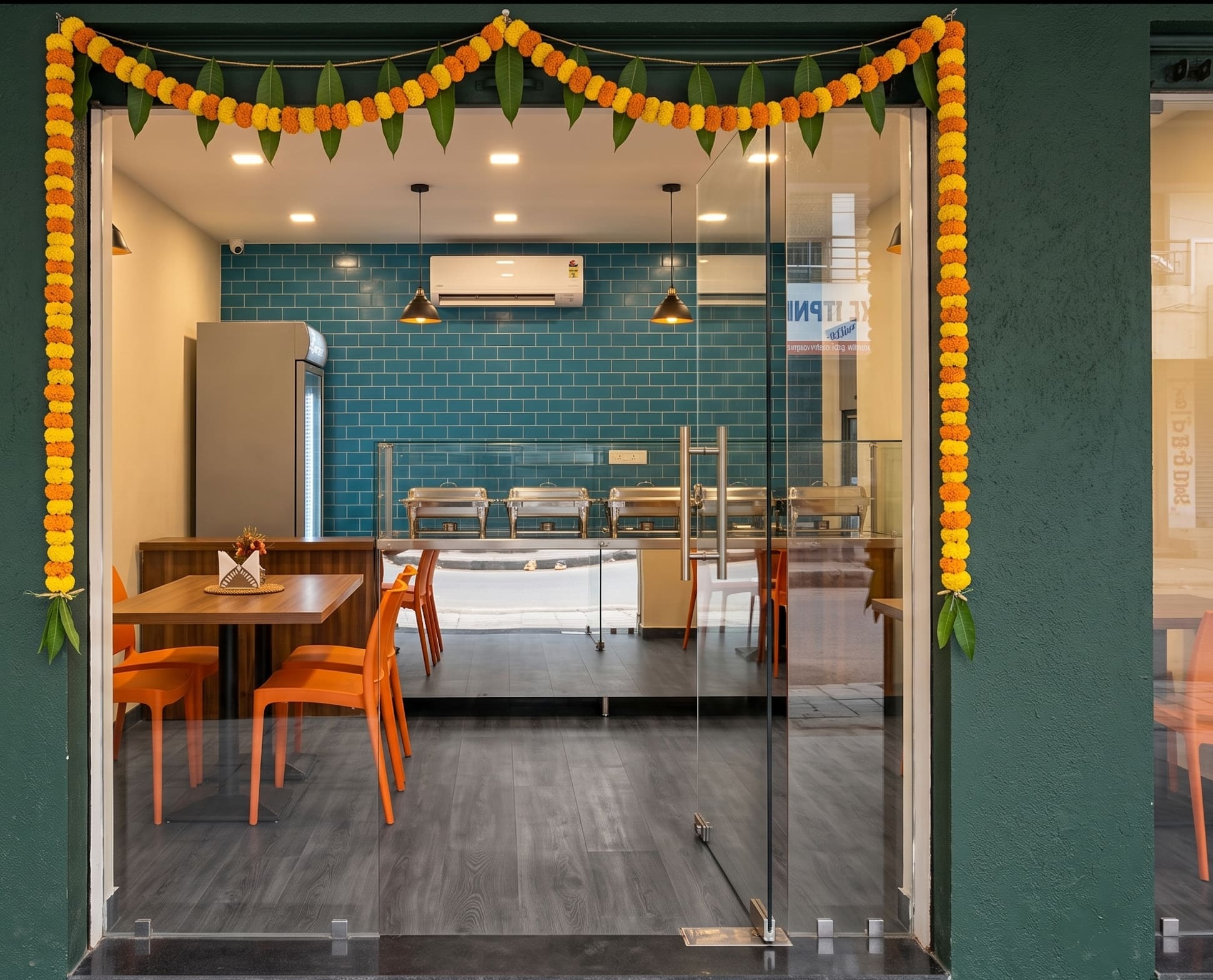 Kaazos artisan chefs prepping fresh salsas in open kitchen